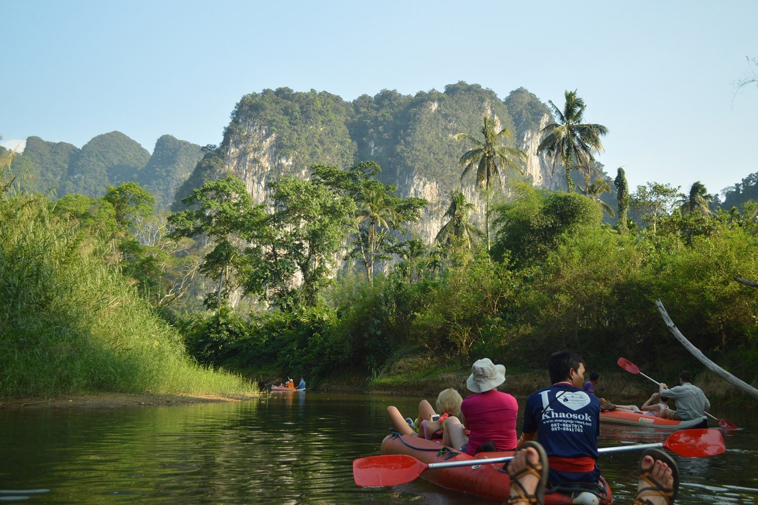 Khao Sok Thailand Canoeing