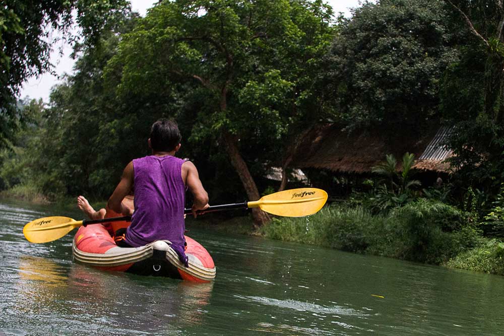 Khao Sok river raft and lake package